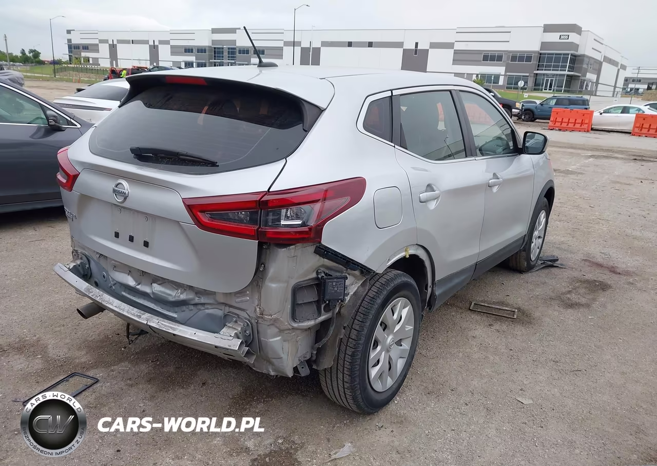 2020 Nissan Rogue Sport S Fwd Xtronic Cvt VIN:JN1BJ1CV2LW551375 - 4