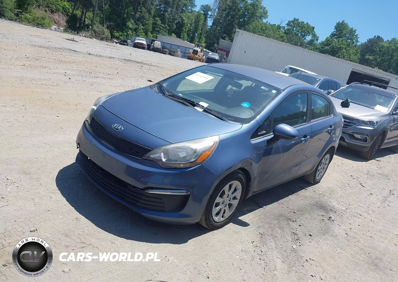2016 Kia Rio Lx VIN:KNADM4A37G6664449 - 2