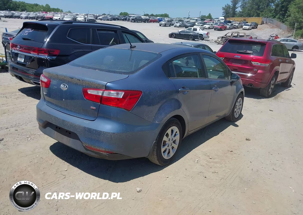 2016 Kia Rio Lx VIN:KNADM4A37G6664449 - 4