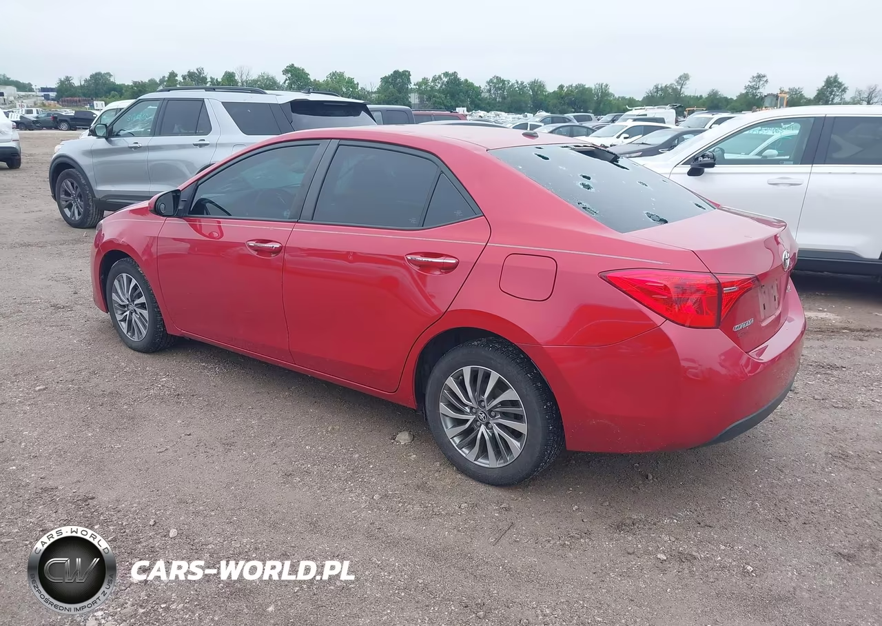 2019 Toyota Corolla Xle VIN:2T1BURHE6KC205476 - 3