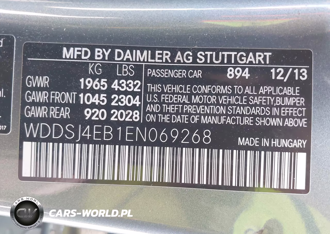 2014 Mercedes-Benz Cla 250 VIN:WDDSJ4EB1EN069268 - 9