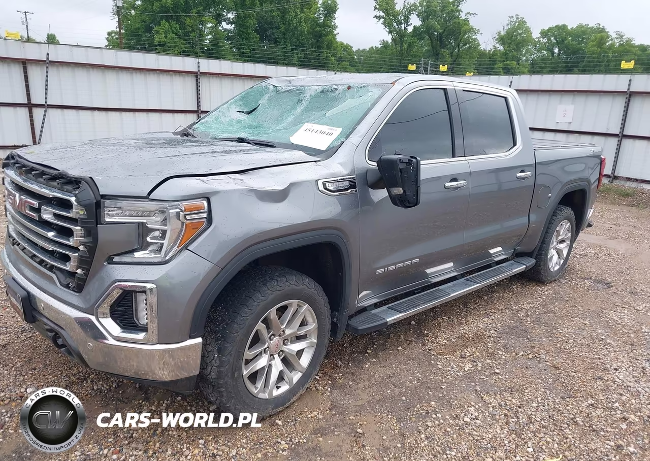 2020 GMC Sierra 1500 4Wd Short Box Slt VIN:3GTU9DED0LG290895 - 2