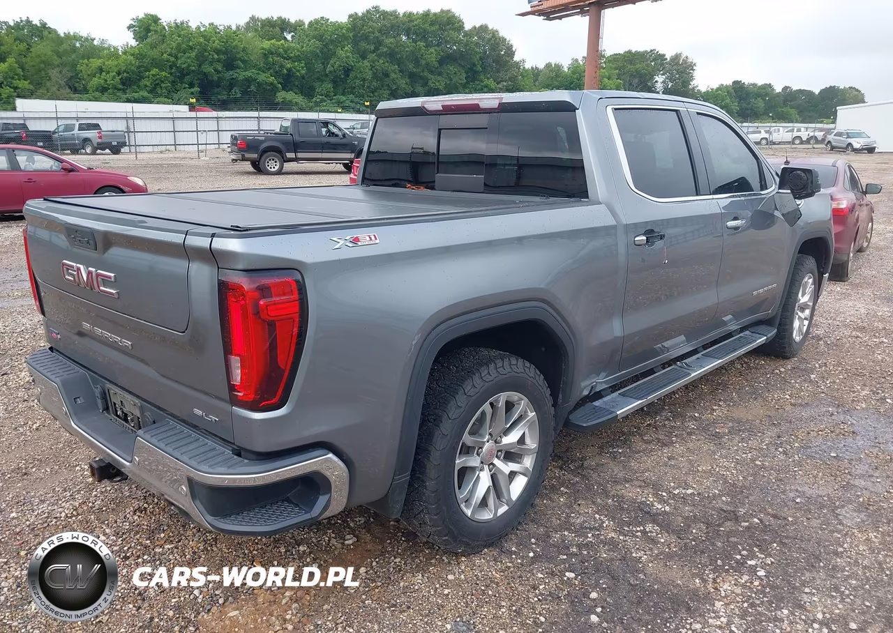 2020 GMC Sierra 1500 4Wd Short Box Slt VIN:3GTU9DED0LG290895 - 4