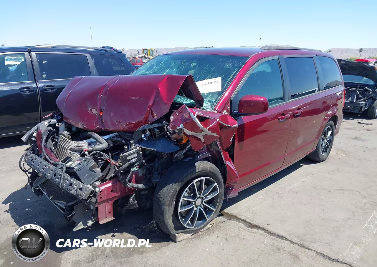 2018 Dodge Grand Caravan Gt VIN:2C4RDGEG0JR221003 - 2