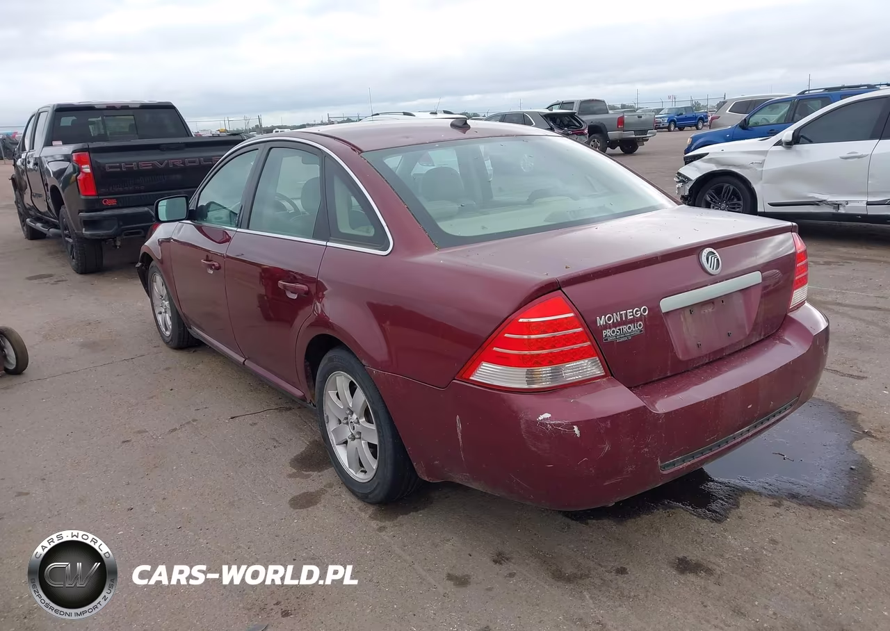 2007 Mercury Montego Luxury VIN:1MEHM40167G612470 - 3