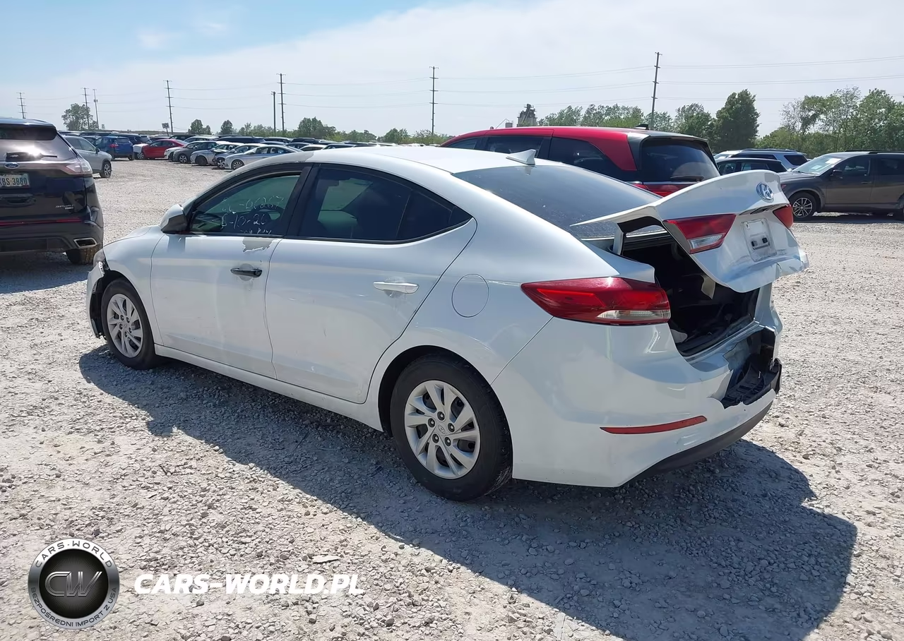 2017 Hyundai Elantra Se VIN:5NPD74LF2HH065452 - 3