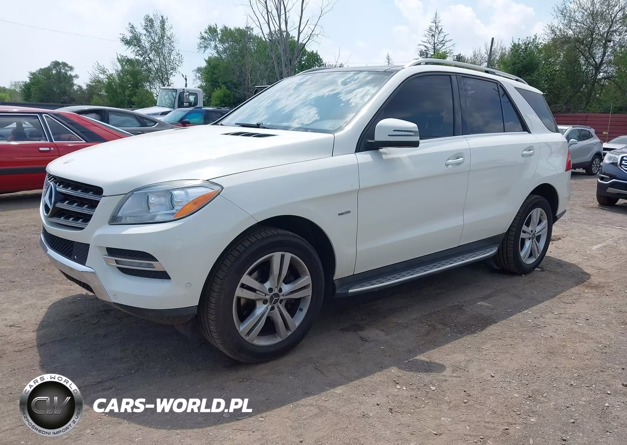 2012 Mercedes-Benz Ml 350 4Matic VIN:4JGDA5HB6CA023486 - 2