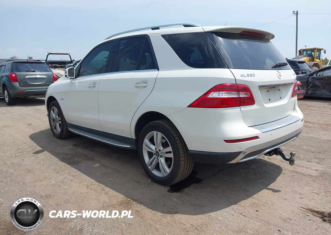 2012 Mercedes-Benz Ml 350 4Matic VIN:4JGDA5HB6CA023486 - 3