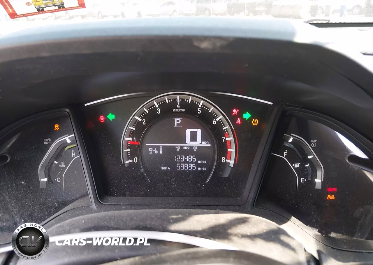 2016 Honda Civic Lx VIN:19XFC2F58GE219662 - 7