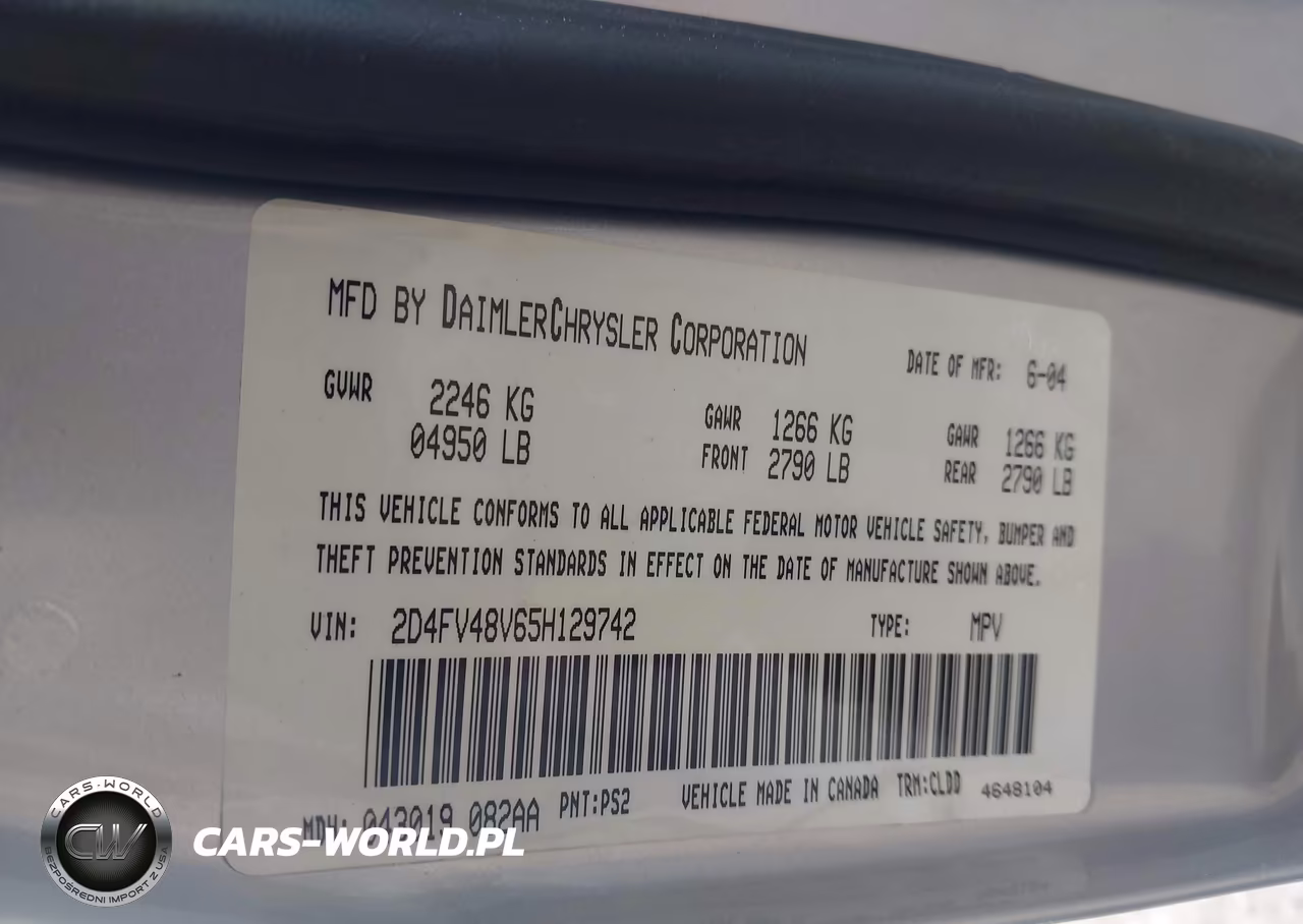 2005 Dodge Magnum Se VIN:2D4FV48V65H129742 - 9