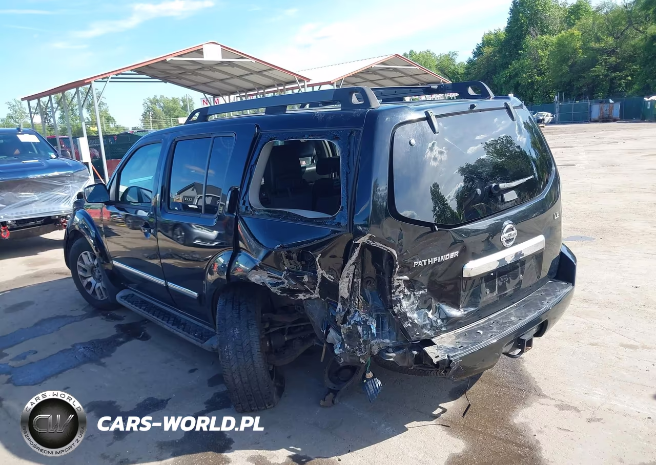 2012 Nissan Pathfinder Le VIN:5N1AR1NN1CC624828 - 3
