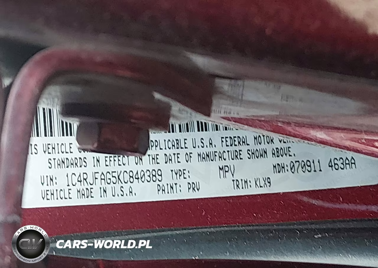 2019 Jeep Grand Cherokee Altitude 4X4 VIN:1C4RJFAG5KC840389 - 9