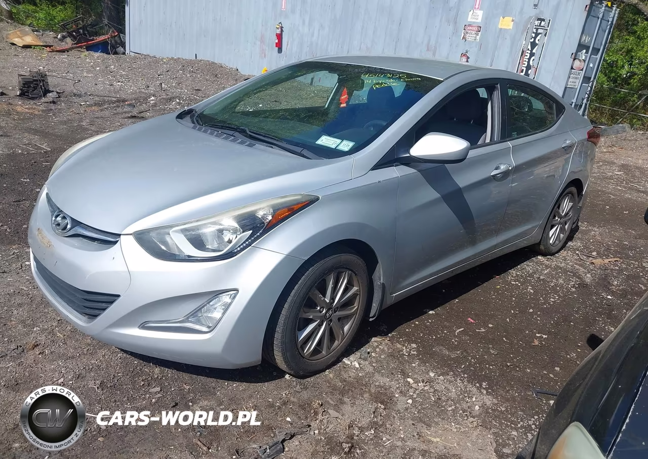 2014 Hyundai Elantra Se VIN:5NPDH4AE4EH468237 - 2