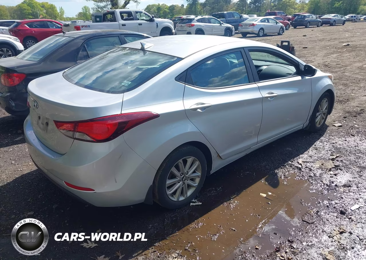 2014 Hyundai Elantra Se VIN:5NPDH4AE4EH468237 - 4