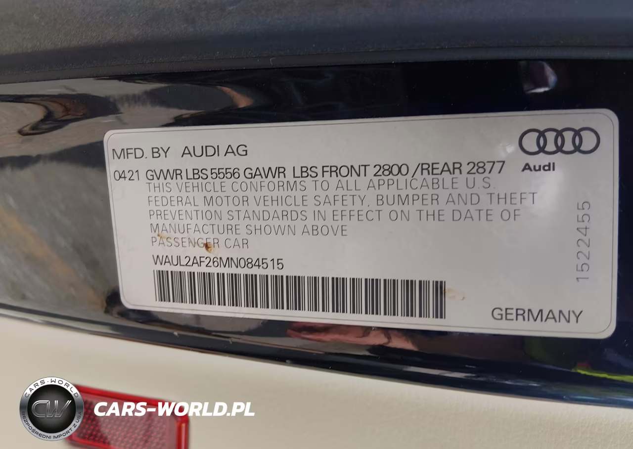 2021 Audi A6 Premium Plus 55 Tfsi Quattro S Tronic VIN:WAUL2AF26MN084515 - 9
