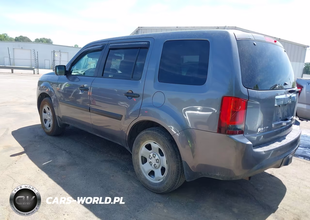 2015 Honda Pilot Lx VIN:5FNYF4H2XFB026680 - 3