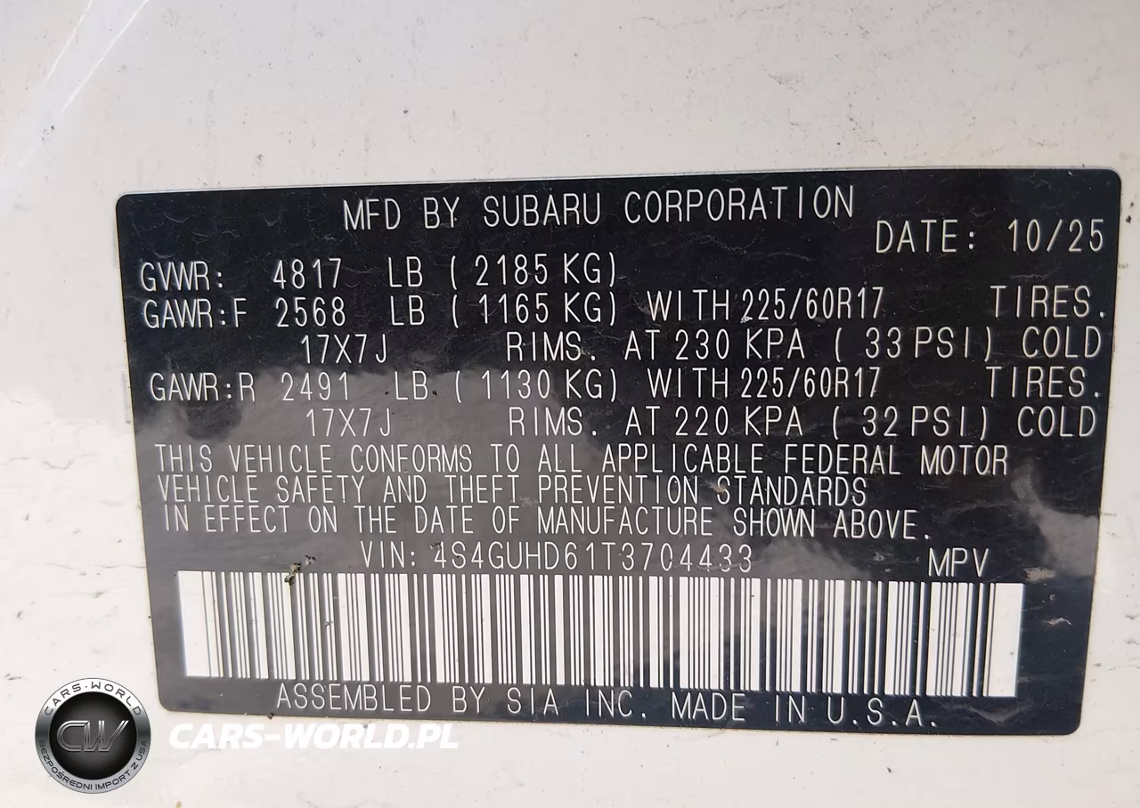 2026 Subaru Crosstrek Premium VIN:4S4GUHD61T3704433 - 9