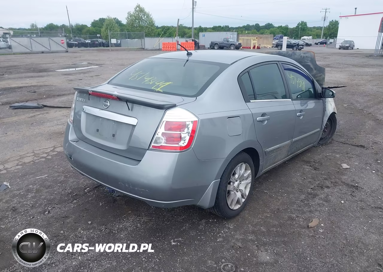 2012 Nissan Sentra 2.0 S VIN:3N1AB6AP6CL740627 - 4