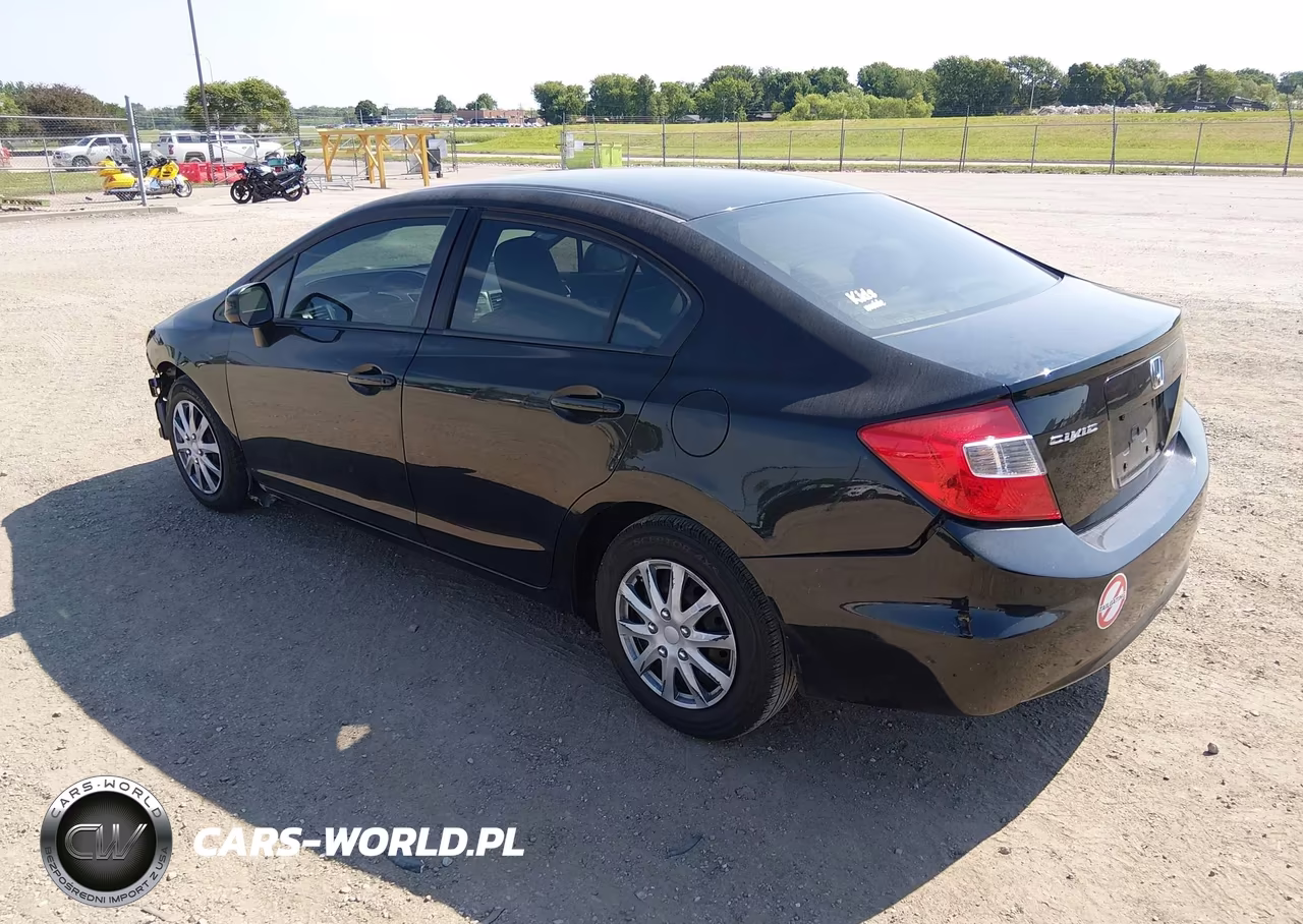 2012 Honda Civic Lx VIN:19XFB2F57CE038002 - 3