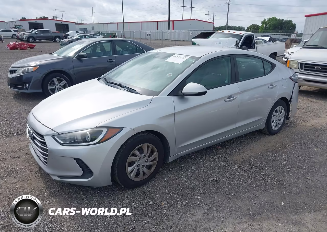 2017 Hyundai Elantra Se VIN:5NPD74LFXHH212312 - 2