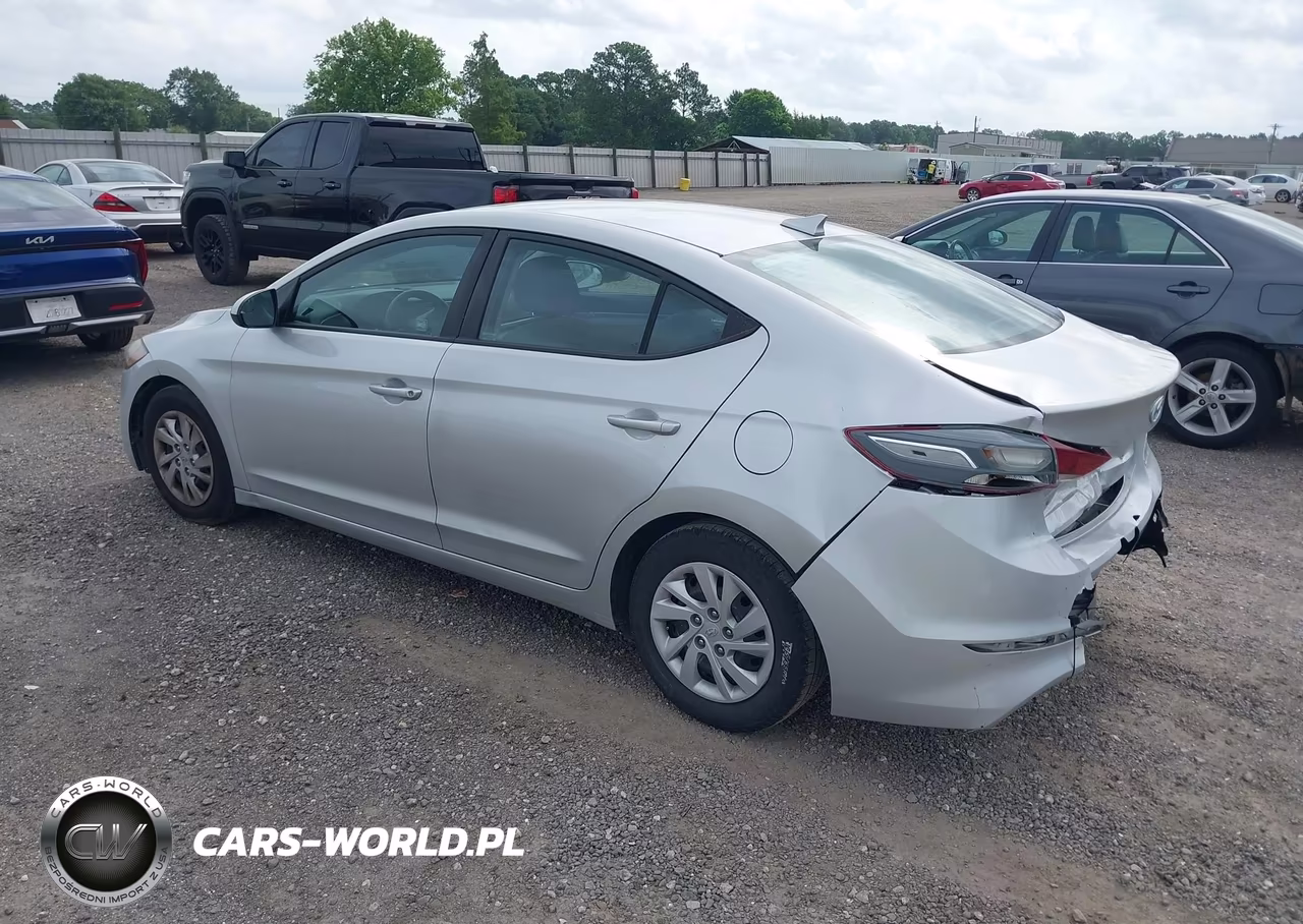 2017 Hyundai Elantra Se VIN:5NPD74LFXHH212312 - 3
