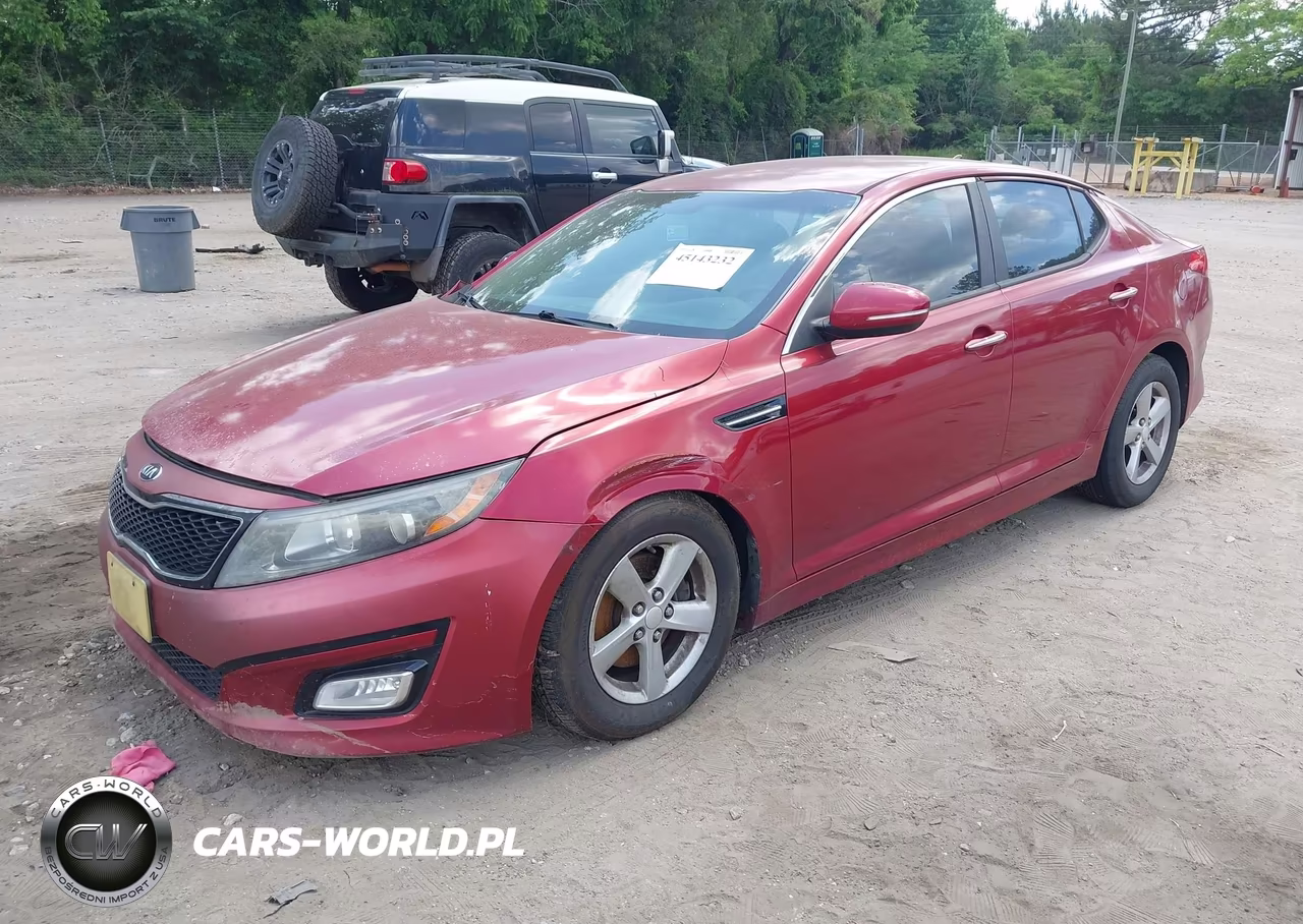 2015 Kia Optima Lx VIN:5XXGM4A75FG441166 - 2