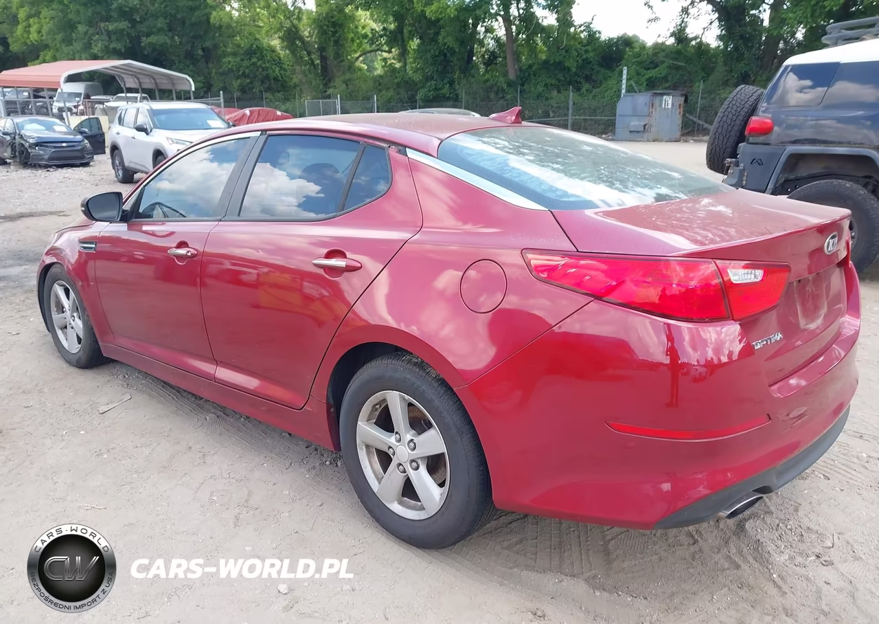 2015 Kia Optima Lx VIN:5XXGM4A75FG441166 - 3