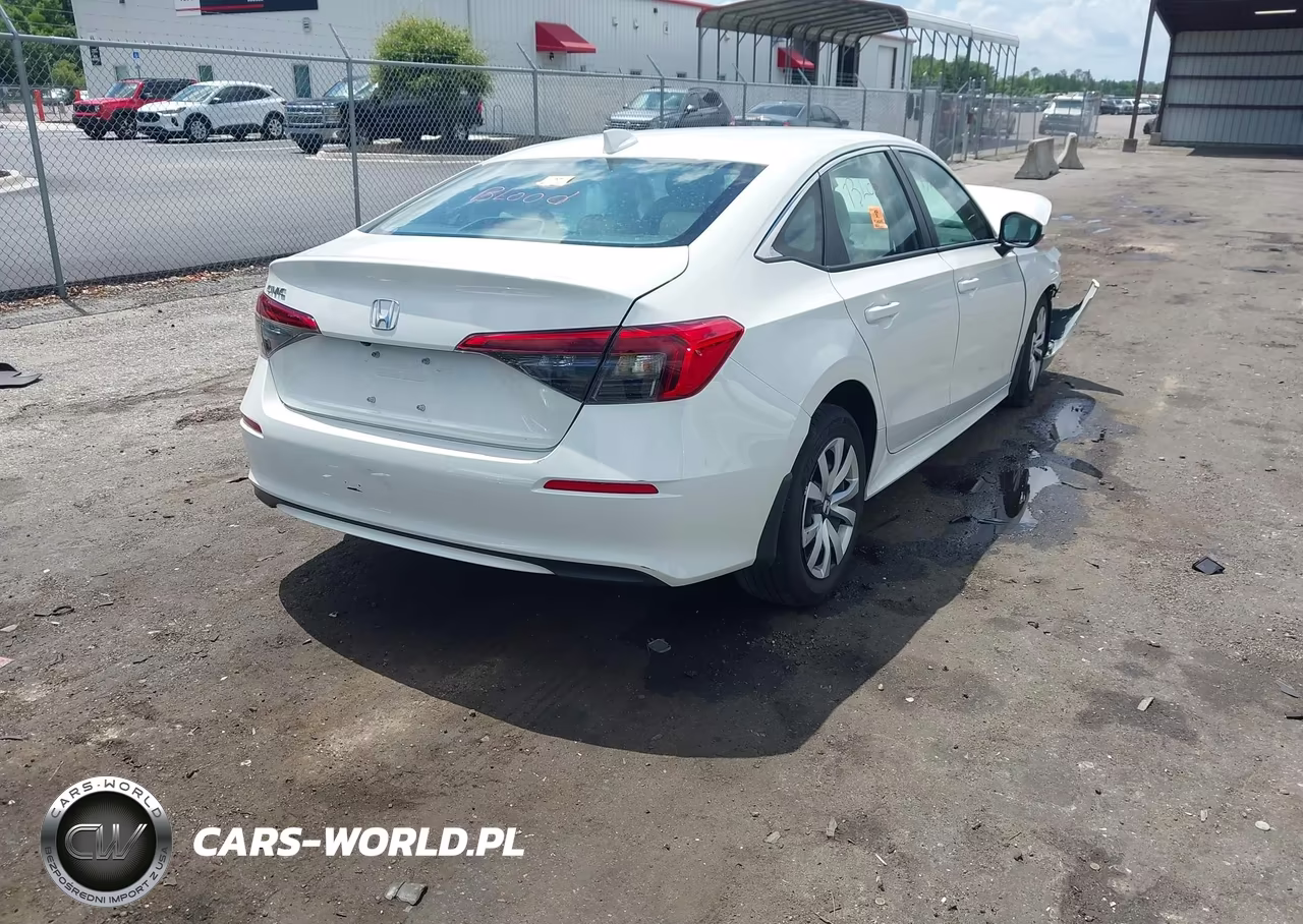 2024 Honda Civic Lx VIN:2HGFE2F25RH524139 - 4