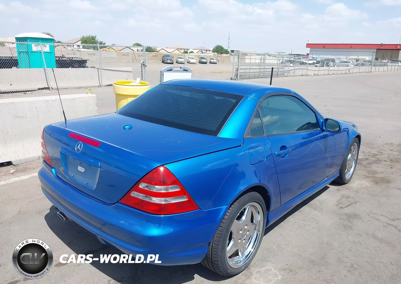 2001 Mercedes-Benz Slk 320 VIN:WDBKK65F91F217028 - 4