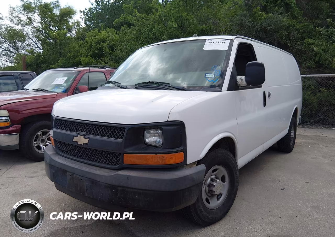 2013 Chevrolet Express 2500 Work Van VIN:1GCWGFCA5D1192352 - 2