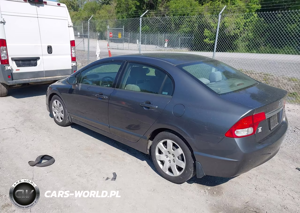 2009 Honda Civic Lx VIN:2HGFA165X9H355770 - 3