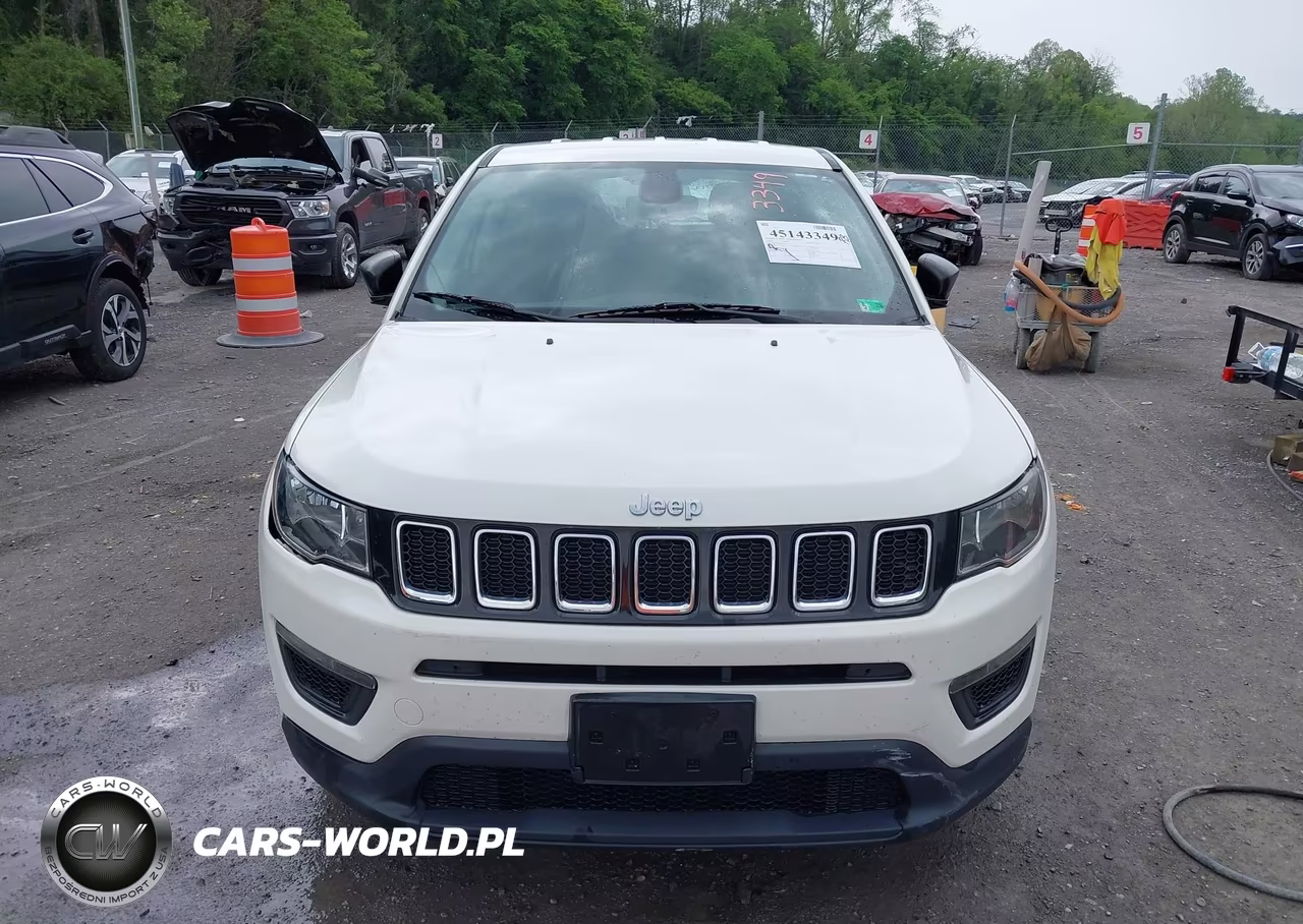 2018 Jeep Compass Sport Fwd VIN:3C4NJCAB0JT107154 - 12