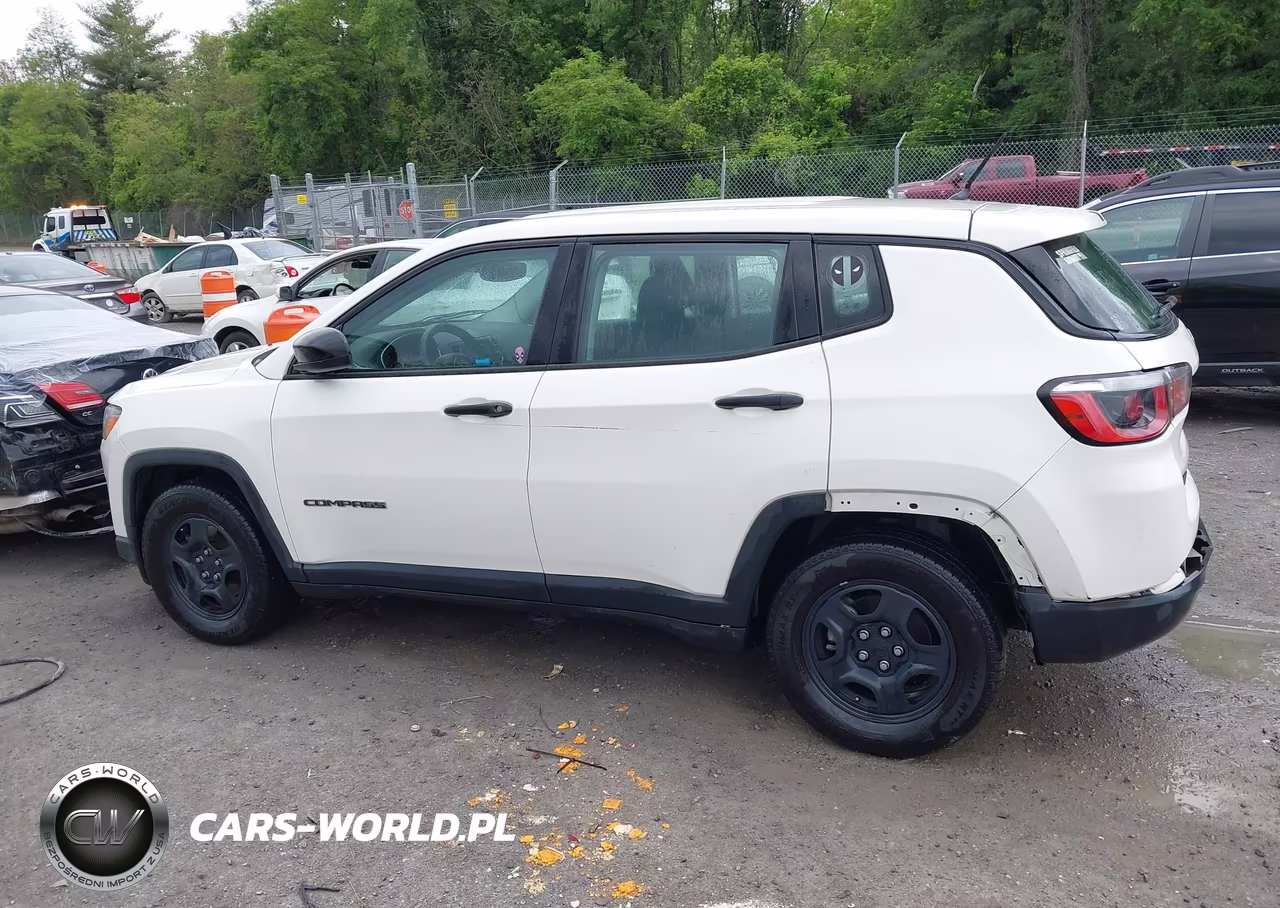 2018 Jeep Compass Sport Fwd VIN:3C4NJCAB0JT107154 - 14