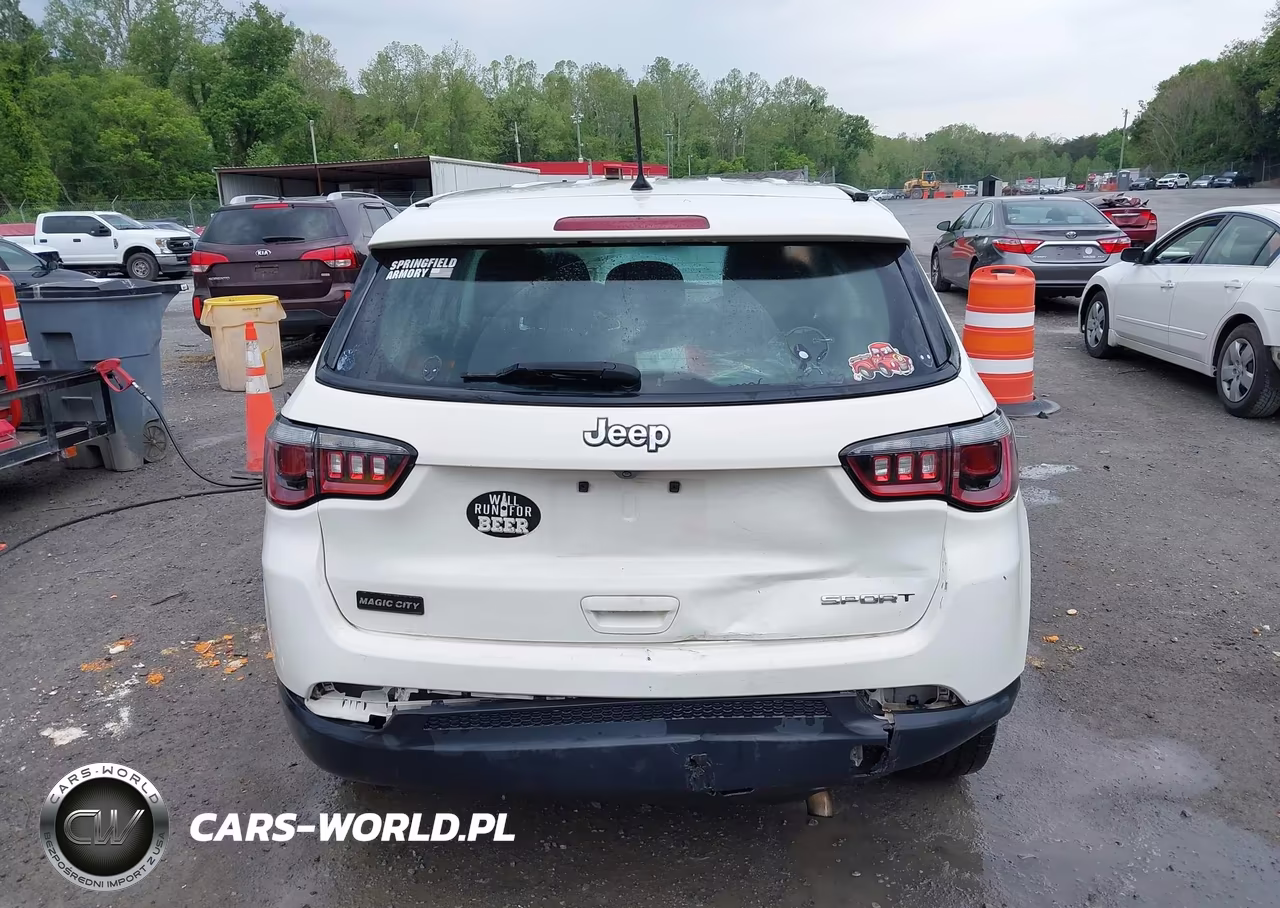 2018 Jeep Compass Sport Fwd VIN:3C4NJCAB0JT107154 - 16