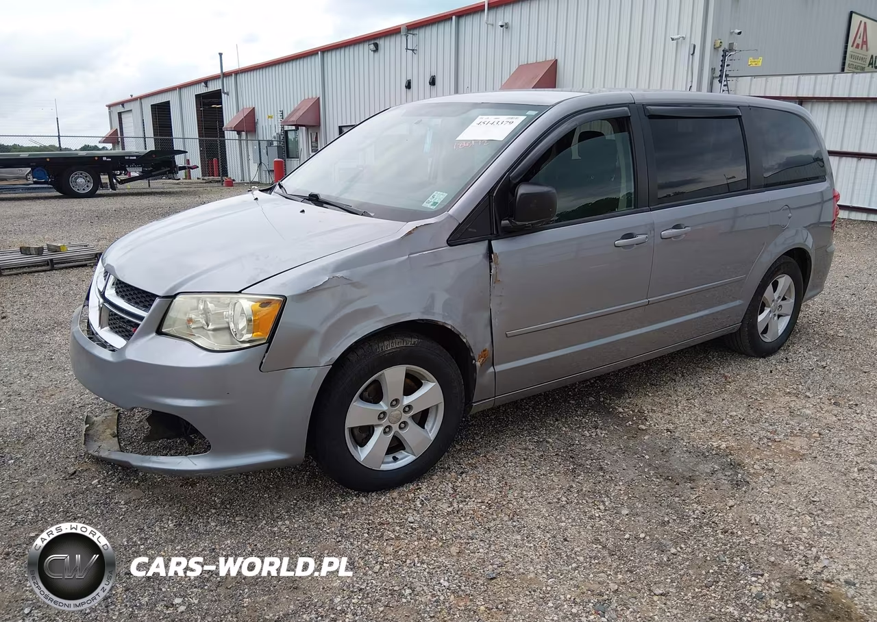 2013 Dodge Grand Caravan Se VIN:2C4RDGBG2DR753782 - 2