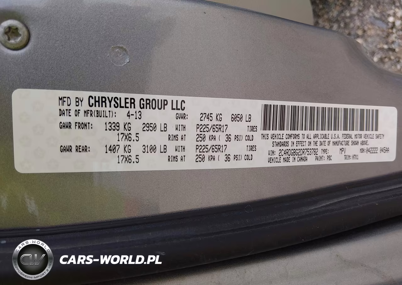 2013 Dodge Grand Caravan Se VIN:2C4RDGBG2DR753782 - 9