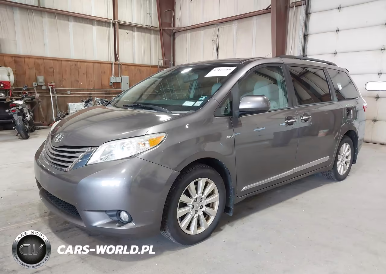 2017 Toyota Sienna Xle 7 Passenger VIN:5TDDZ3DC3HS175932 - 2