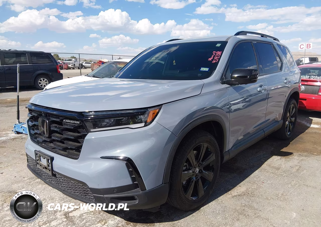 2025 Honda Pilot Black Edition VIN:5FNYG1H90SB131909 - 2