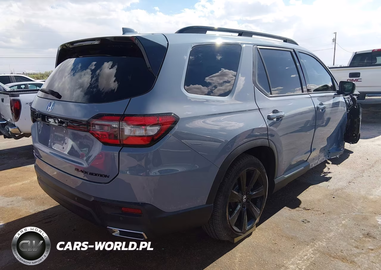 2025 Honda Pilot Black Edition VIN:5FNYG1H90SB131909 - 4