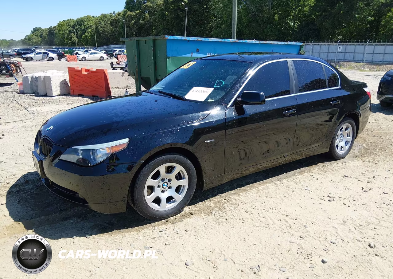 2004 BMW 525I VIN:WBANA53594B172669 - 2