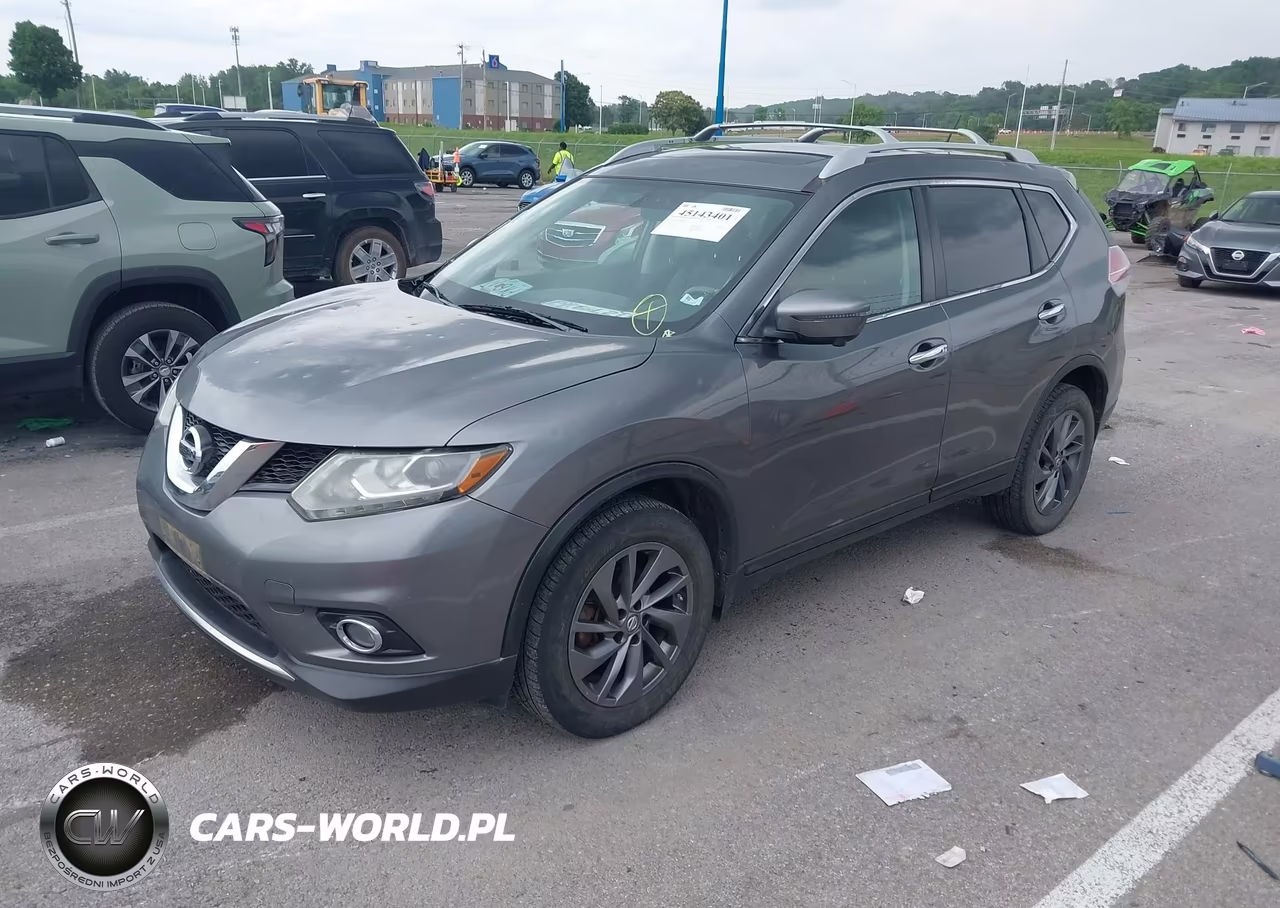2016 Nissan Rogue Sl VIN:5N1AT2MV8GC784817 - 2