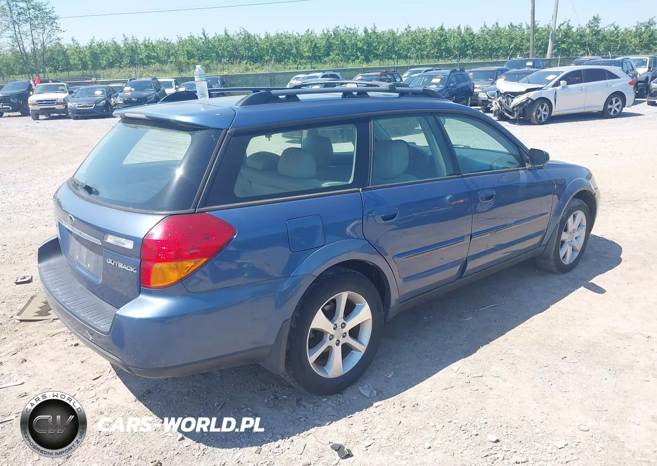 2007 Subaru Outback 2.5I Limited VIN:4S4BP62C777310500 - 4