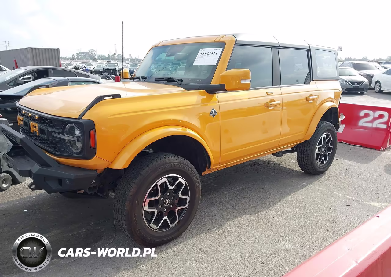 2022 Ford Bronco Outer Banks VIN:1FMEE5BP8NLB46565 - 2