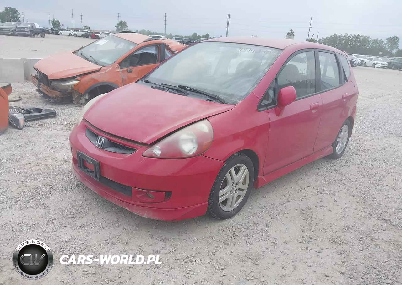 2008 Honda Fit Sport VIN:JHMGD38668S030180 - 2