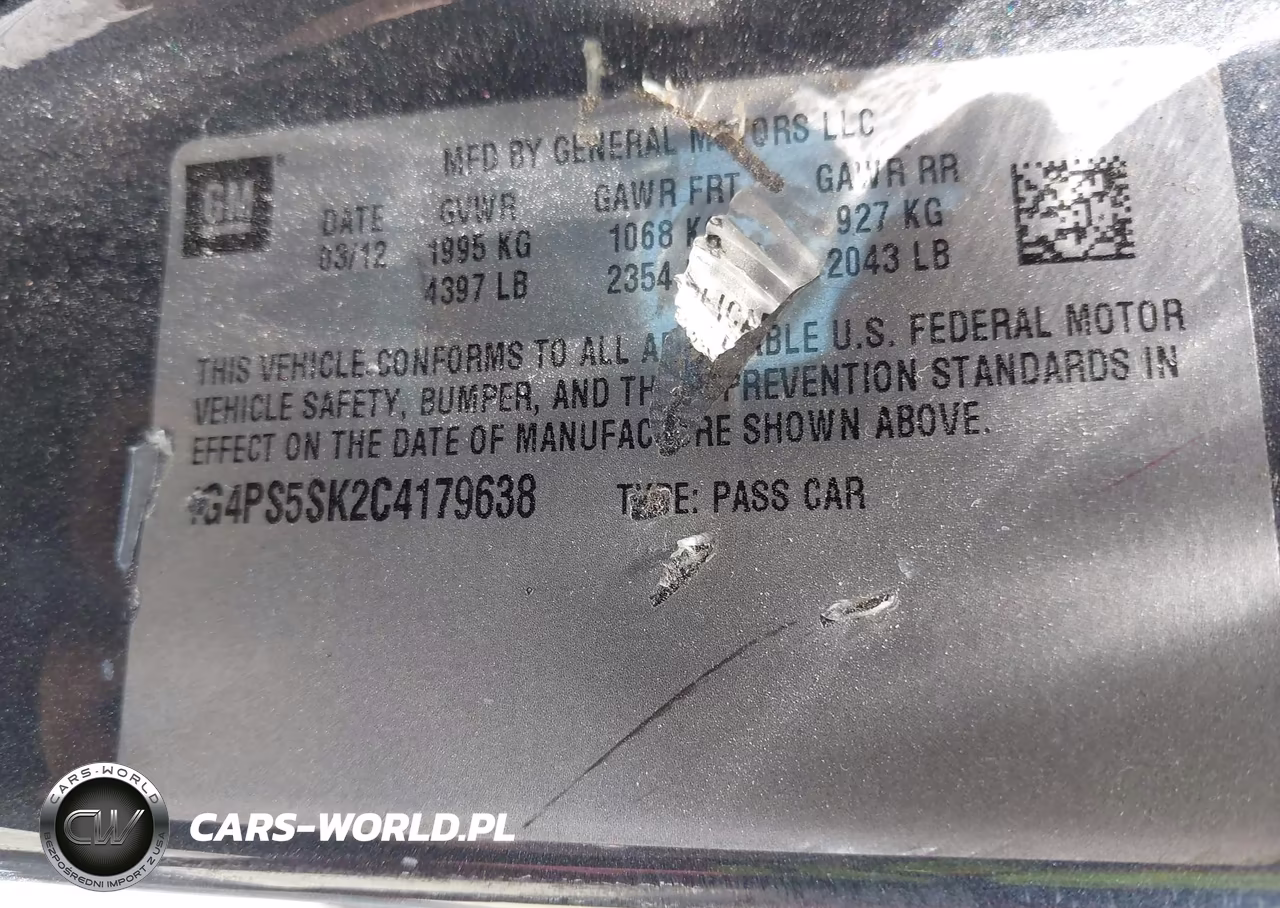 2012 Buick Verano Leather Group VIN:1G4PS5SK2C4179638 - 9