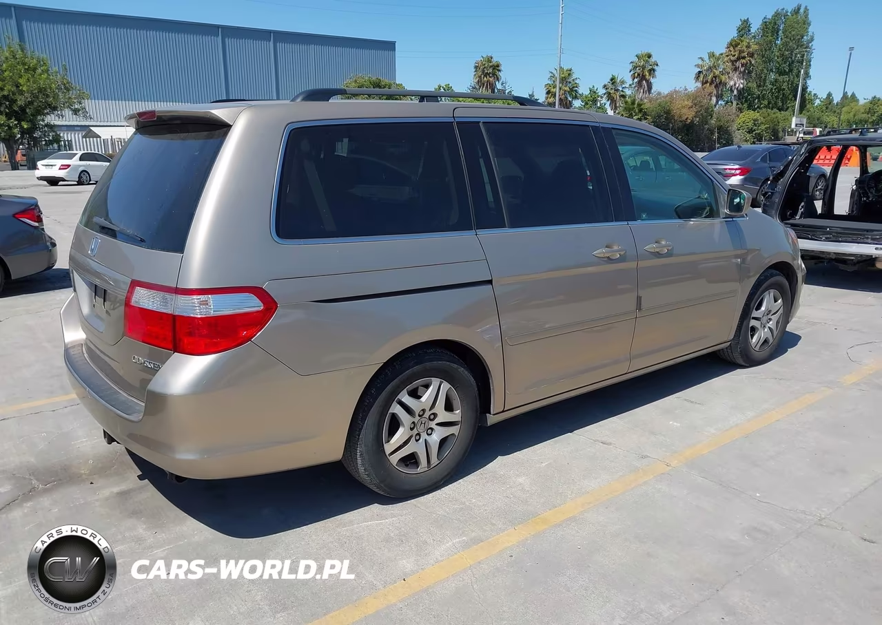 2007 Honda Odyssey Ex VIN:5FNRL38497B031783 - 4