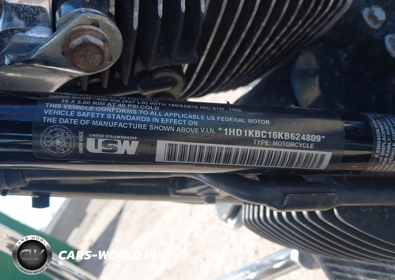 2019 Harley-Davidson Flhx VIN:1HD1KBC16KB624809 - 10