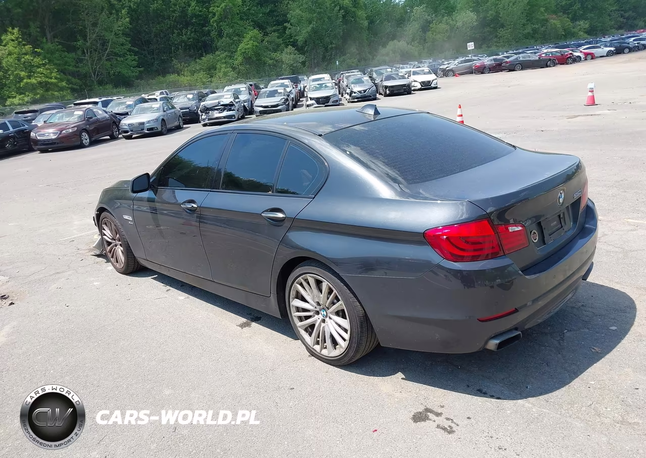 2012 BMW 550I xDrive VIN:WBAFU9C51CC787597 - 3