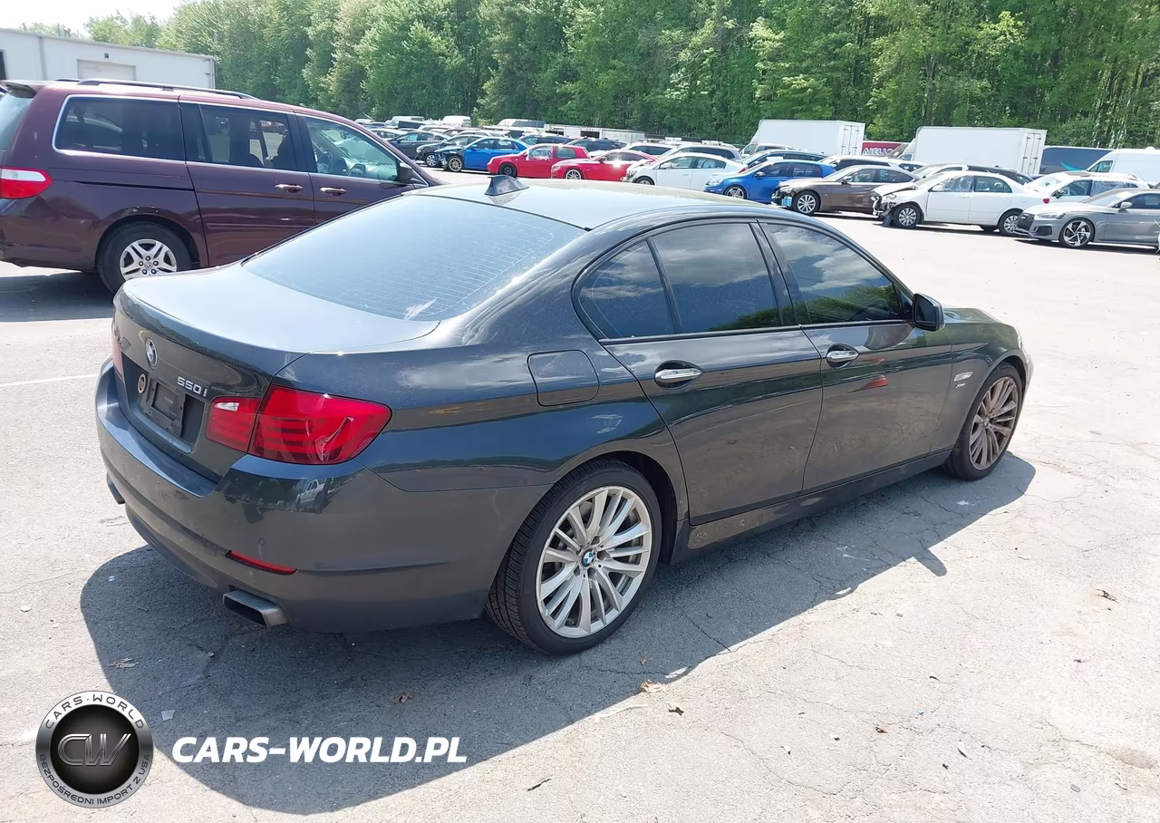 2012 BMW 550I xDrive VIN:WBAFU9C51CC787597 - 4