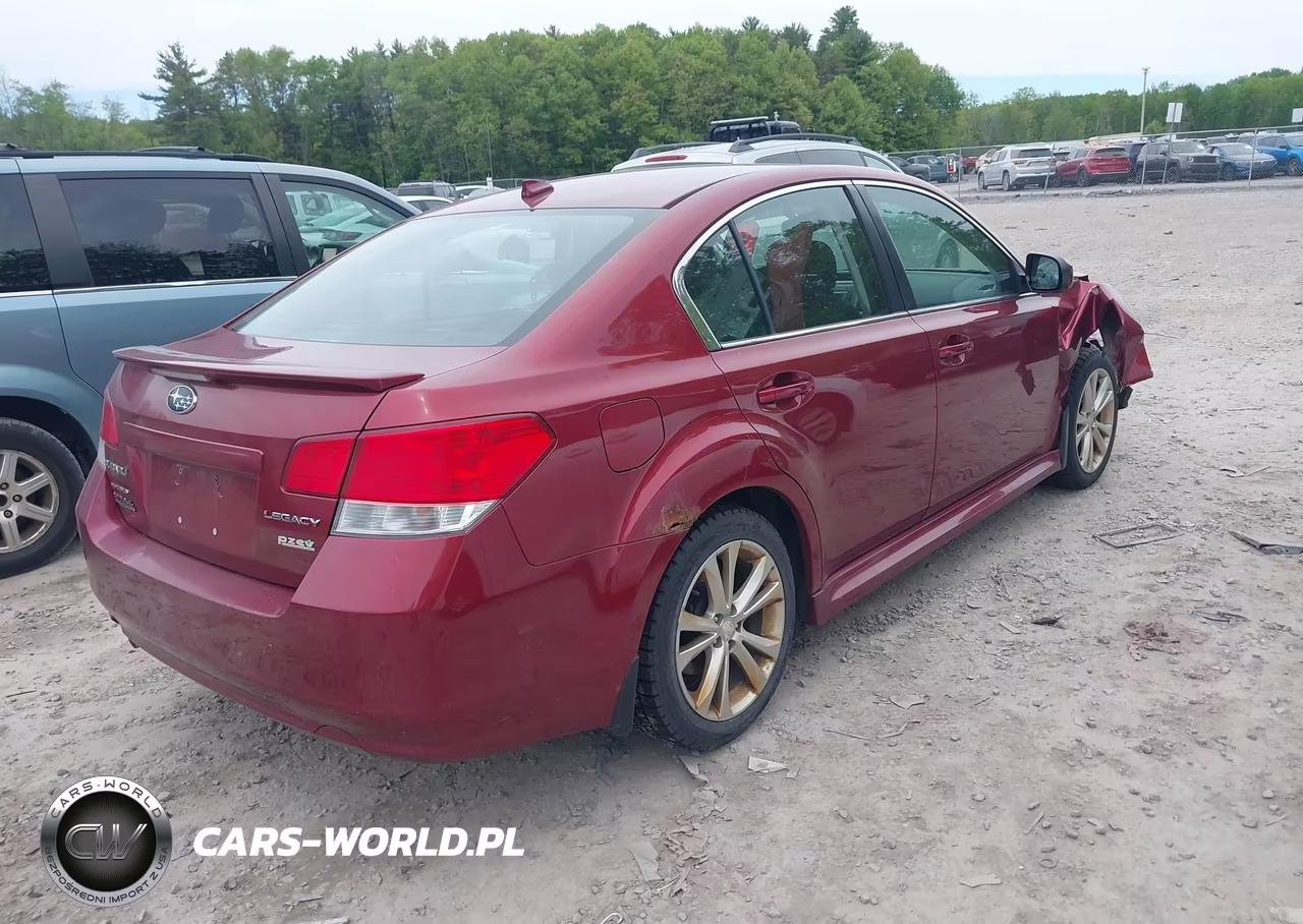2014 Subaru Legacy 2.5I Premium VIN:4S3BMBC61E3014066 - 4